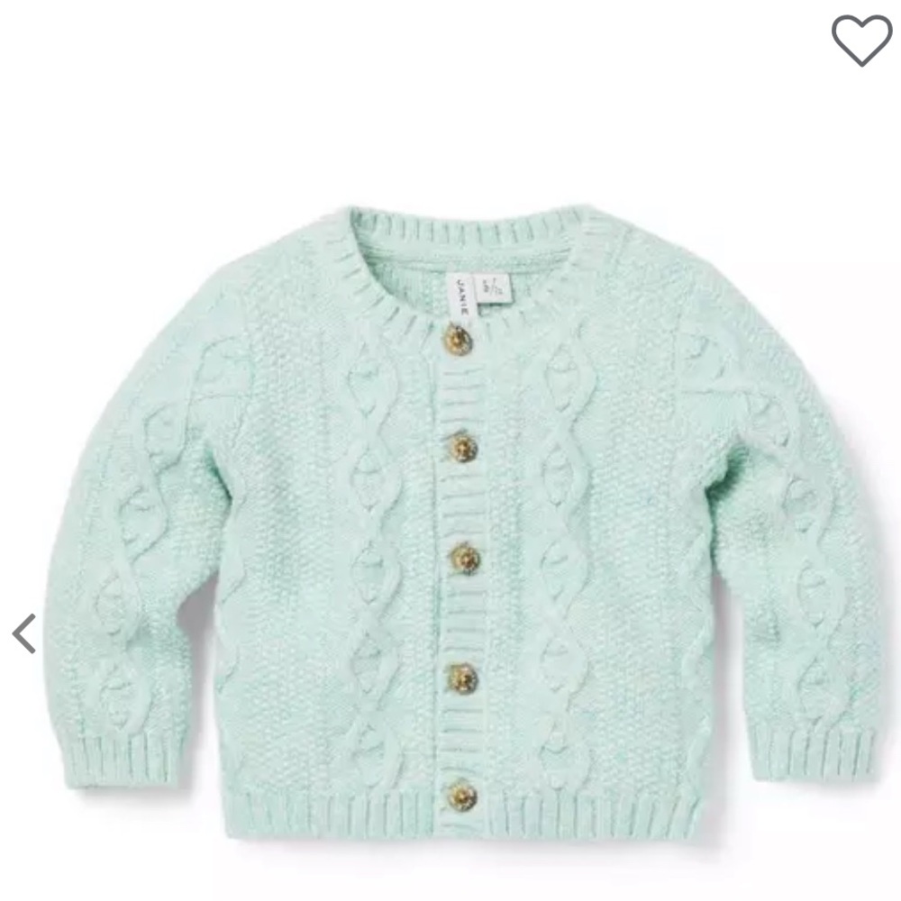 Janie and Jack - cozy cable knit (6-12 months)